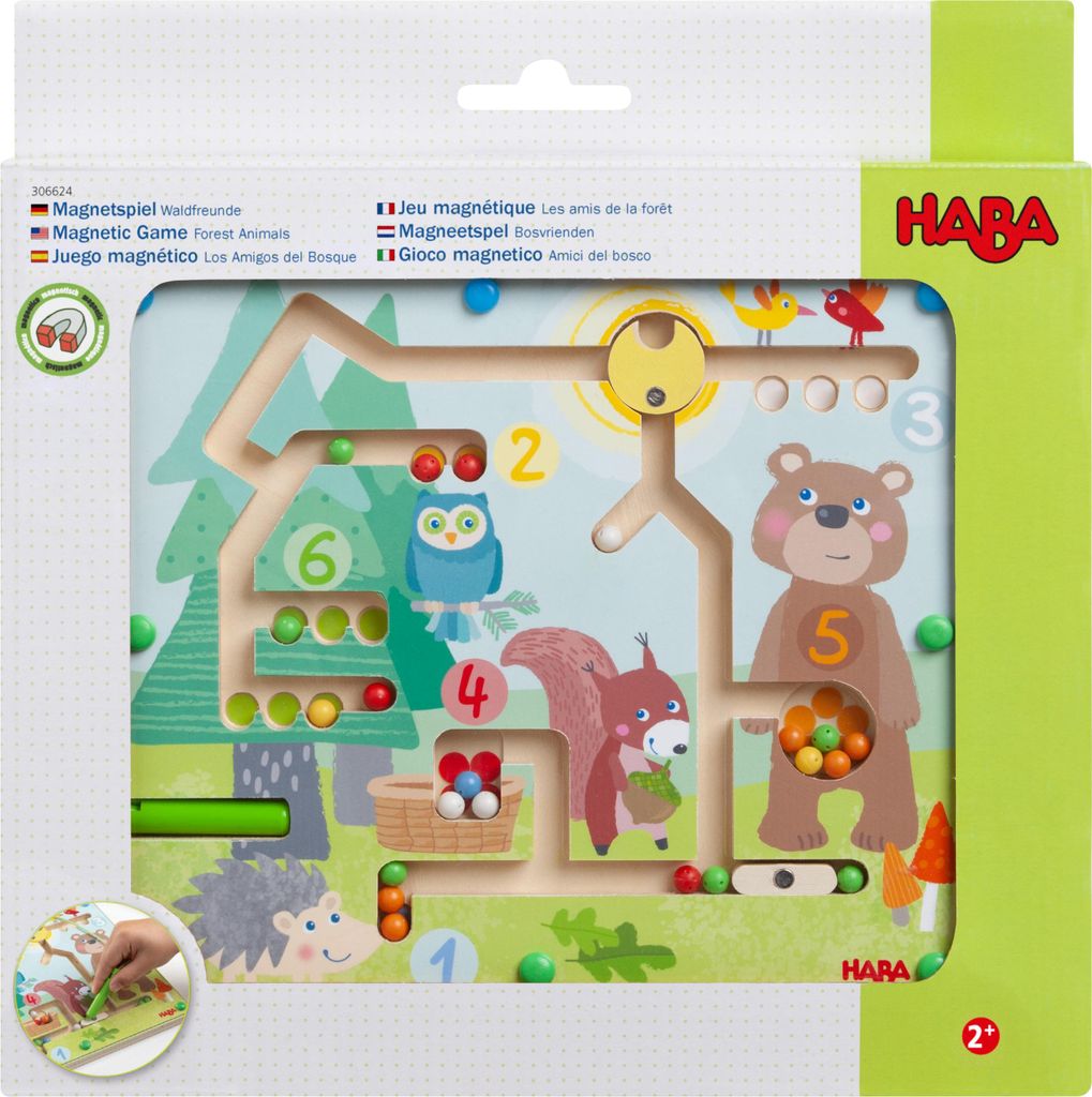 HABA Kleinkindwelt Magnetspiel Waldfreunde 1306624001 Produktbild 