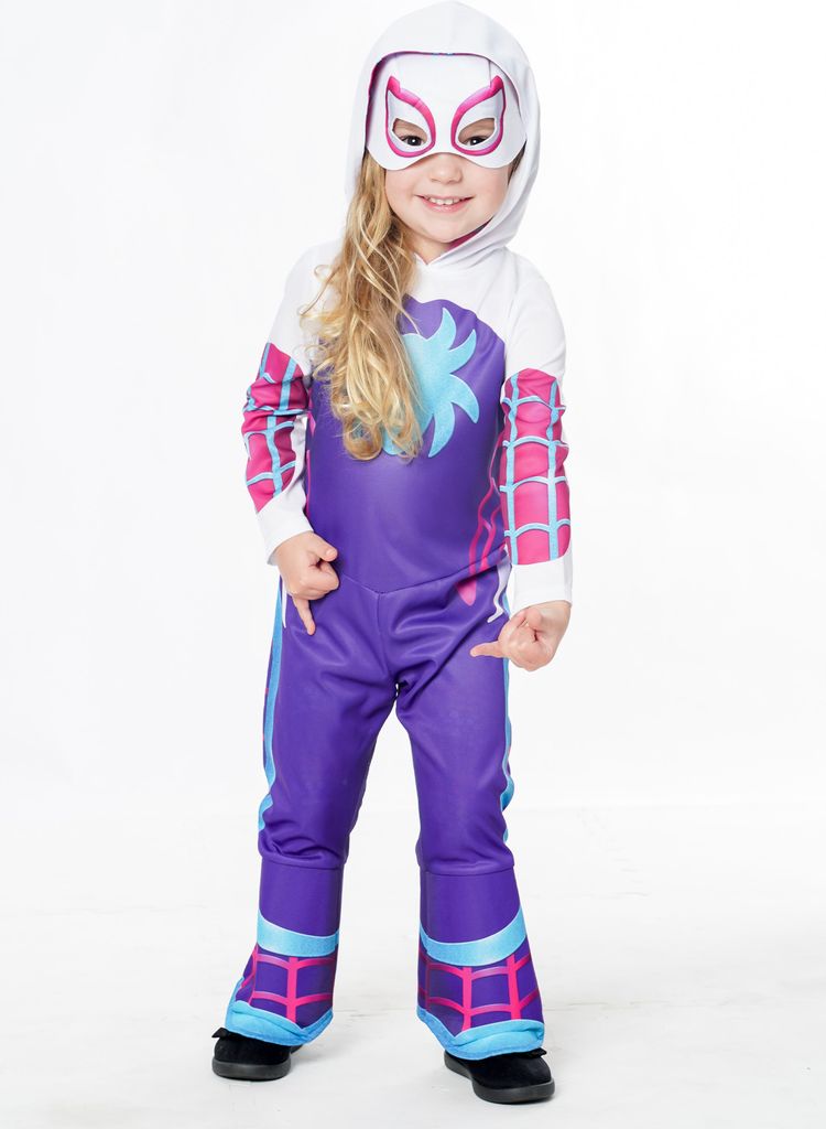 Kids Ghost Spider Costume - Size 2-3 Years Produktbild 