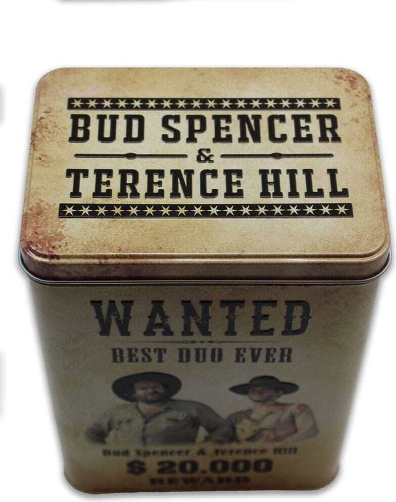 Bud Spencer & Terence Hill Wanted Fém Tároló Doboz | Fanbase Magyarország