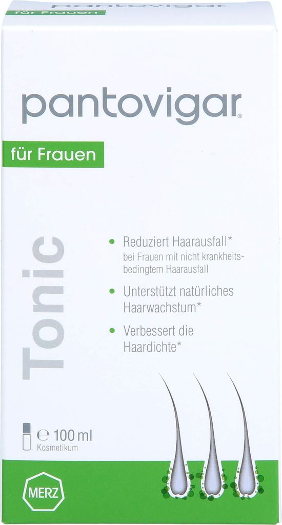 Pantovigar Tonic für Frauen reduziert Haarausfall und unterstützt natürliches Haarwachstum, 100 ml Lösung