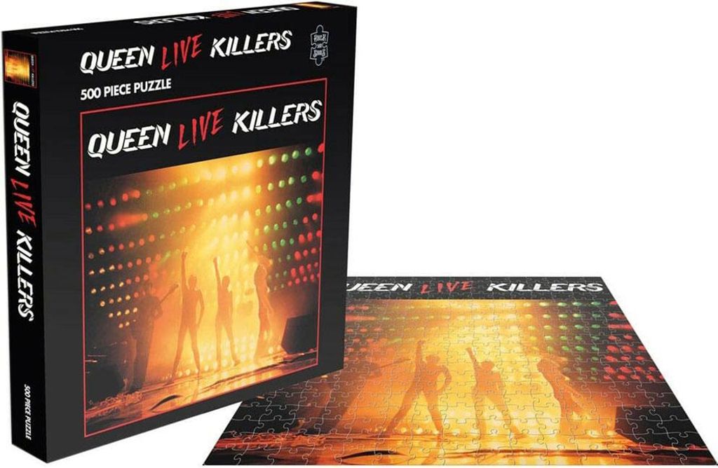 Puzzle 500 elementów "Queen: Live Killers" - Oficjalny Merch Wysokiej Jakości