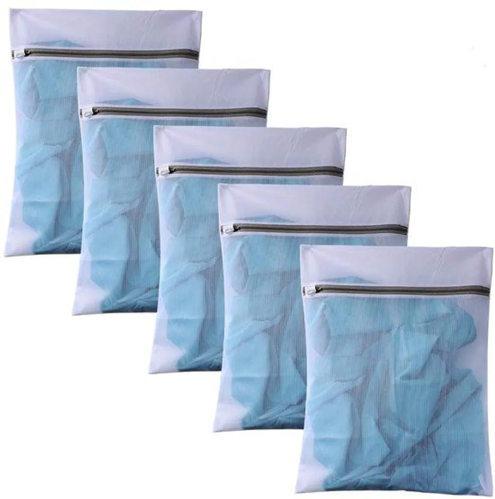 Filets à linge fins pour vêtements délicats 40x50 cm - Lot de 5 pièces