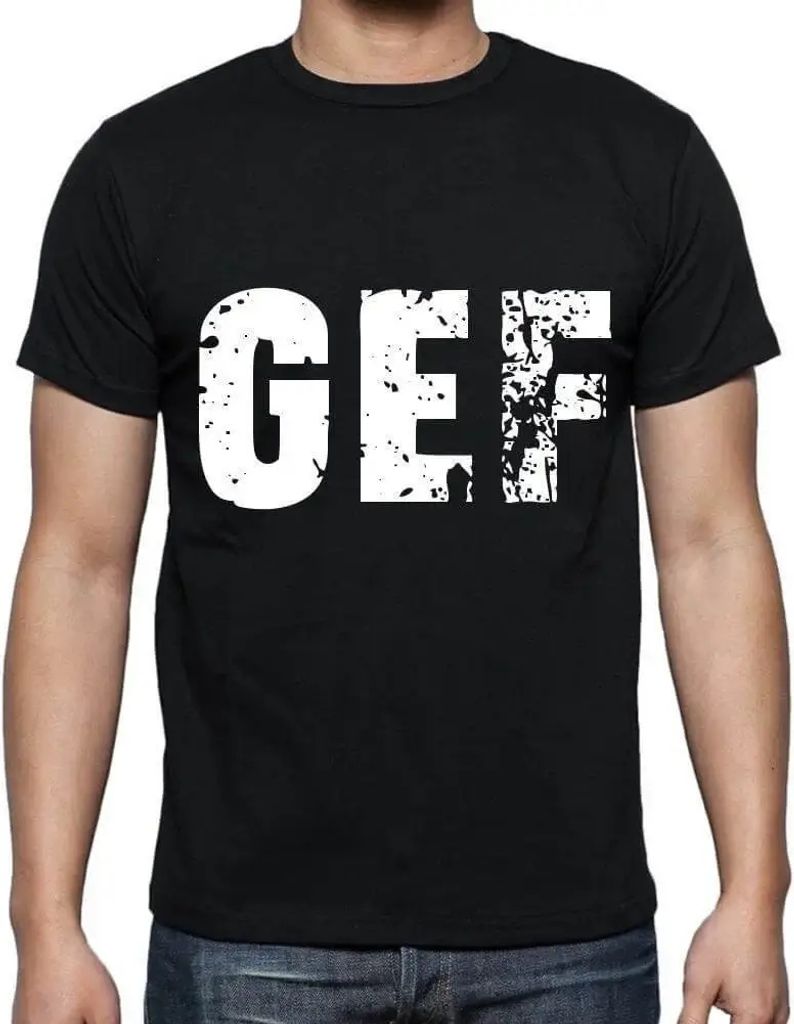 Herren Grafik T-Shirt Gef Öko-Verantwortlich Vintage Jahrgang Kurzarm Lustige Druck Geburtstag Geschenk Mann