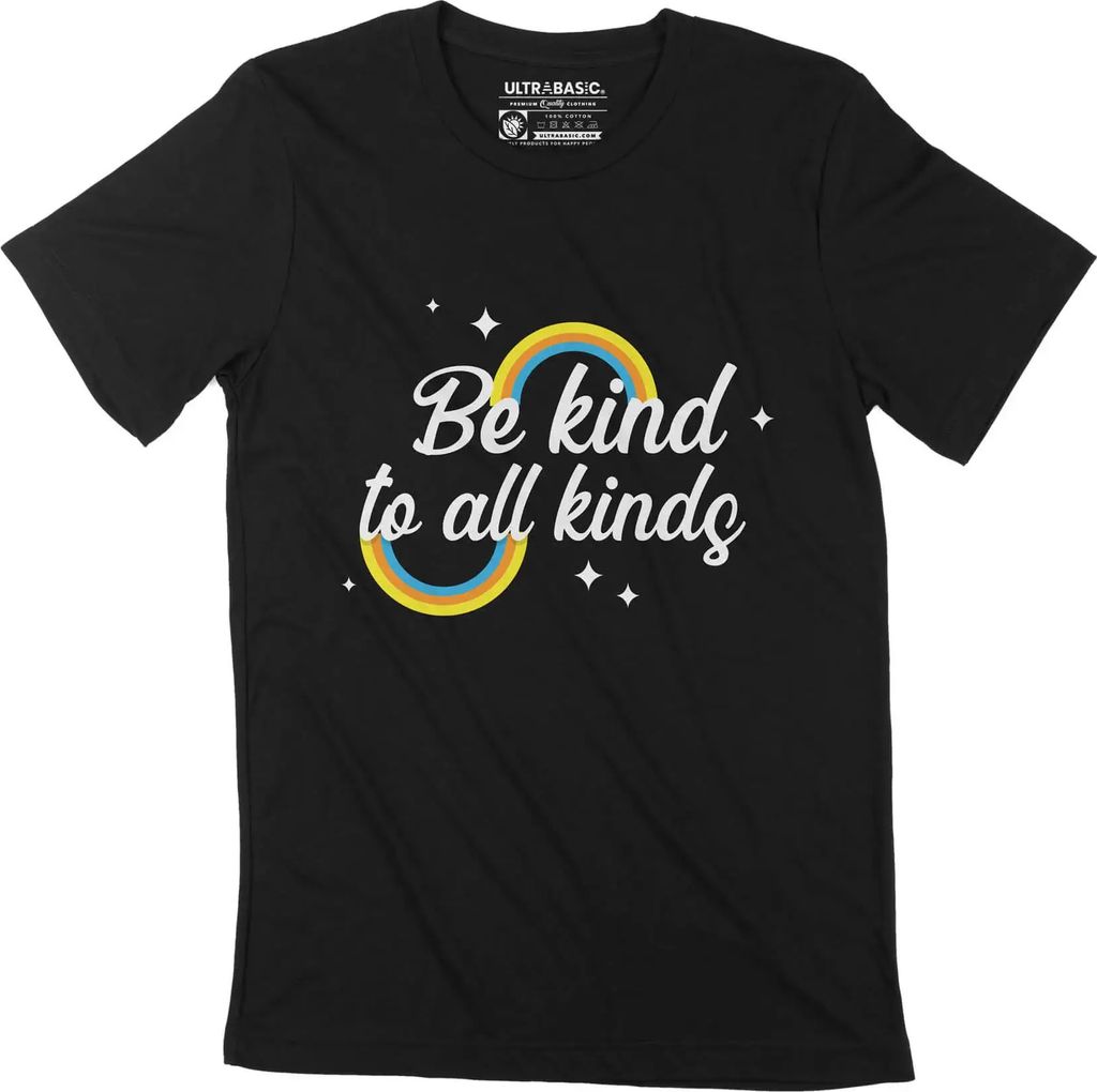 Herren Grafik T-Shirt Be Kind Shirt Black Lives Matter Blm Öko-Verantwortlich Vintage Jahrgang Kurzarm Lustige Druck Geburtstag Geschenk Mann