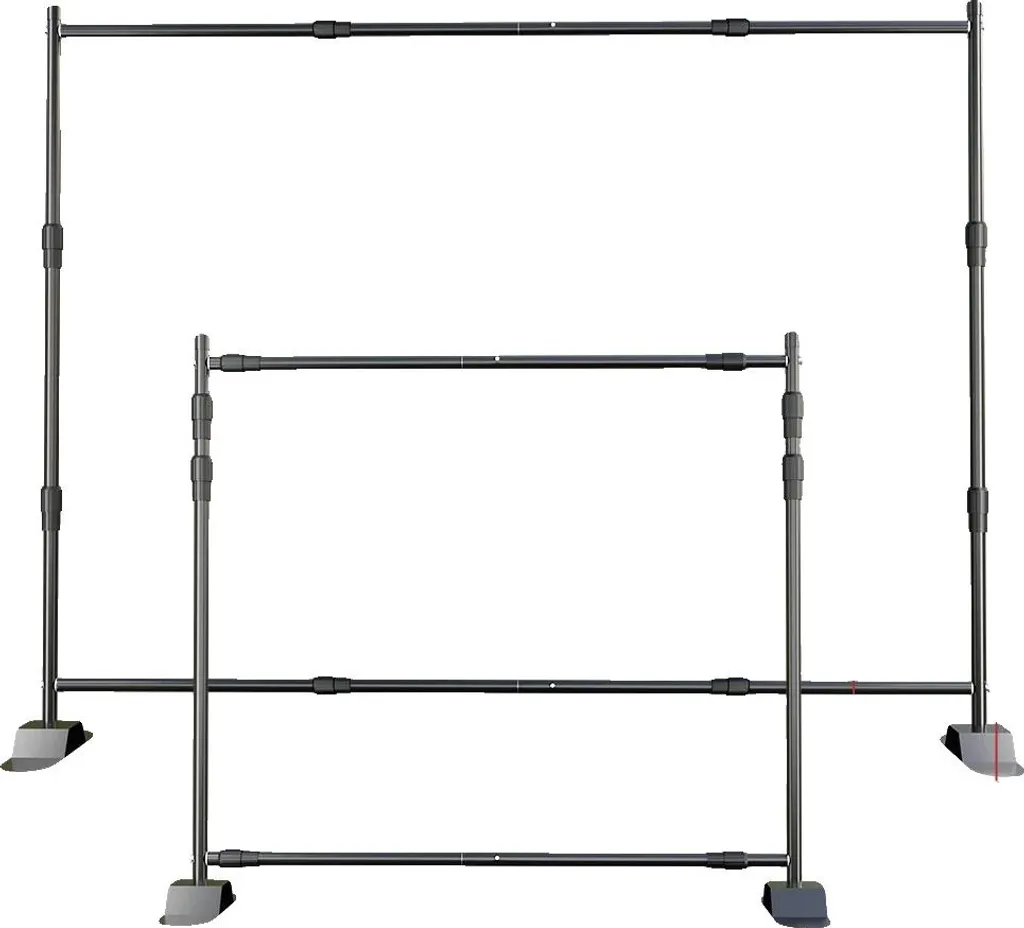 Système de support de fond 24x3M robuste et portable pour studio photo
