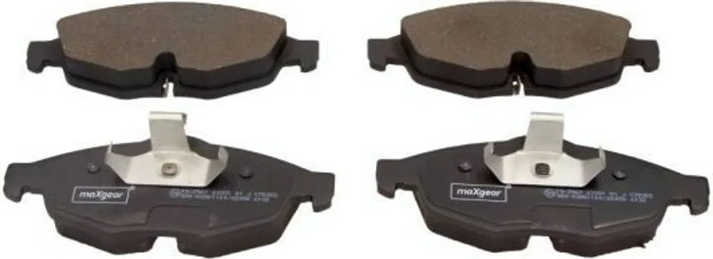 Jeu de 4 plaquettes de frein avant pour Chrysler Sebring J, MAXGEAR 19-2967