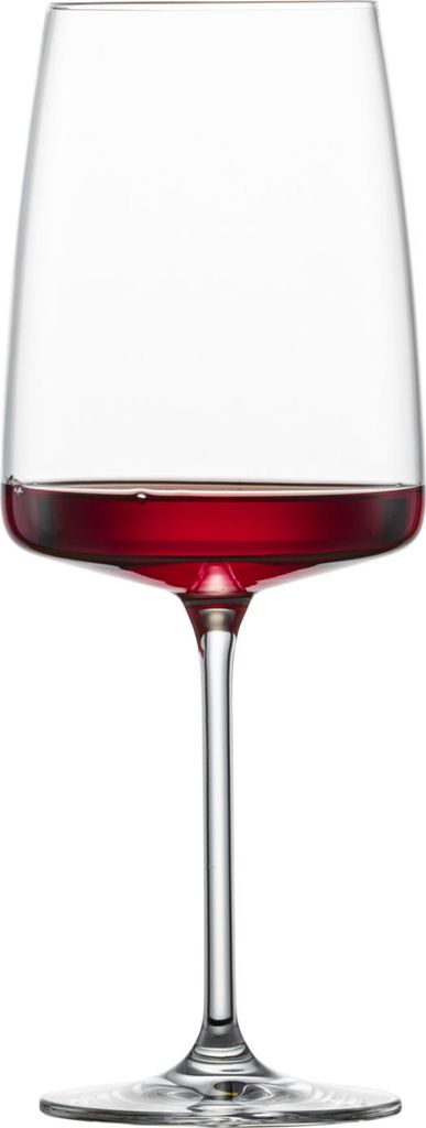 SCHOTT ZWIESEL Sensa Weinglas Kraftvoll und Würzig, 6er Set, Rotwein, Weißwein, Glas, Form 8890, Kristallglas, Geeicht 0.2 L, 120594
