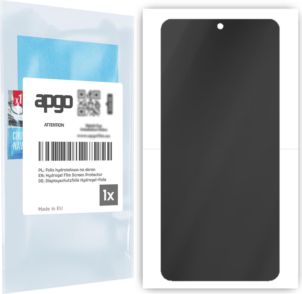 apgo Schutzfolie für Xiaomi Poco X4 Pro Anti-Spy, Blickschutzfolie, Privacy, Hydrogel Displayschutzfolie, mit Positionierhilfe [Privacy, Matt, Ant...