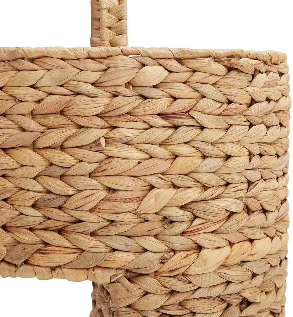 Panier d'escalier anti-encombrement en jacinthe d'eau - Solution rangement - 9
