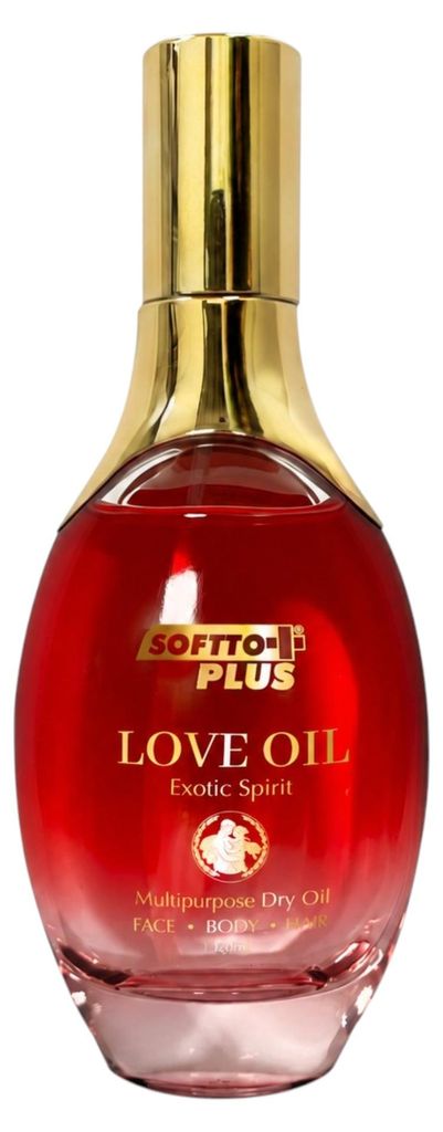 Softto+Plus Love Oil  – Haar- & Hautöl für Glanz, Pflege & Produktbild 