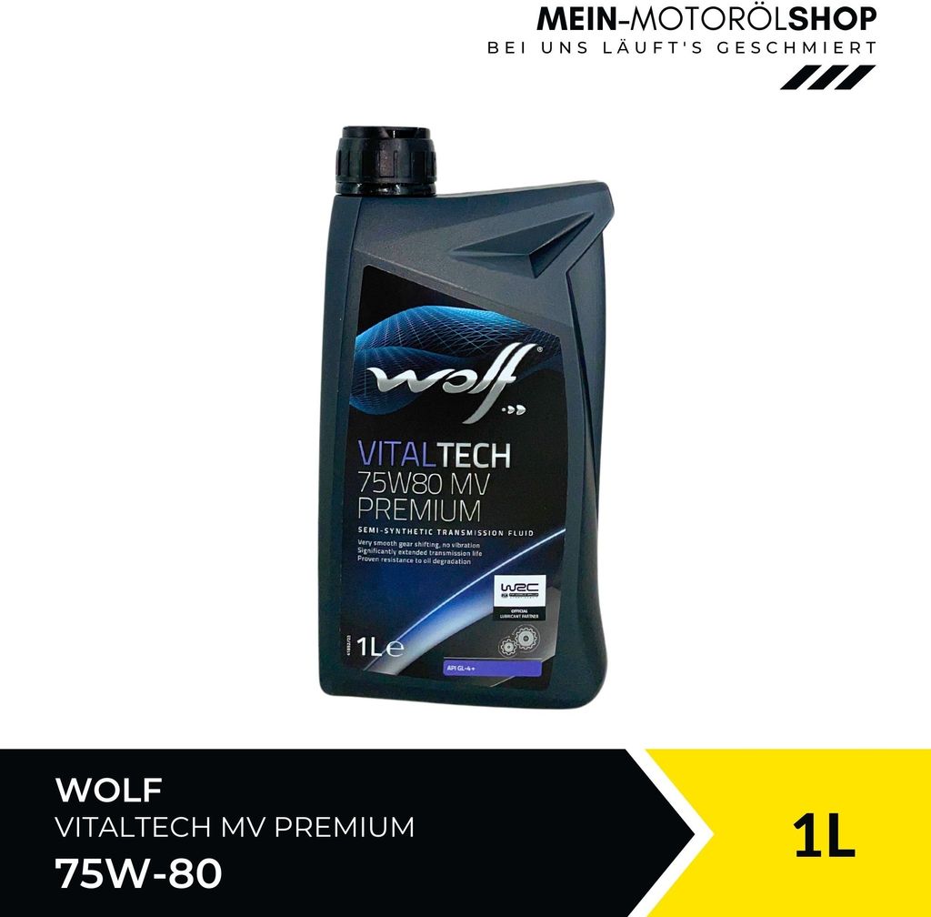 Wolf VitalTech 75W-80 MV Premium 1 Liter Produktbild 