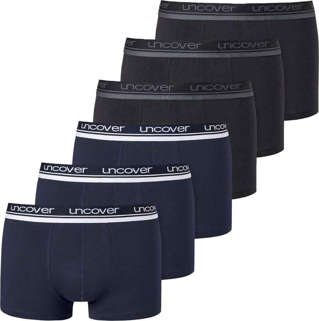 UNCOVER by SCHIESSER Herren Shorts 6er Pack - Serie Produktbild 