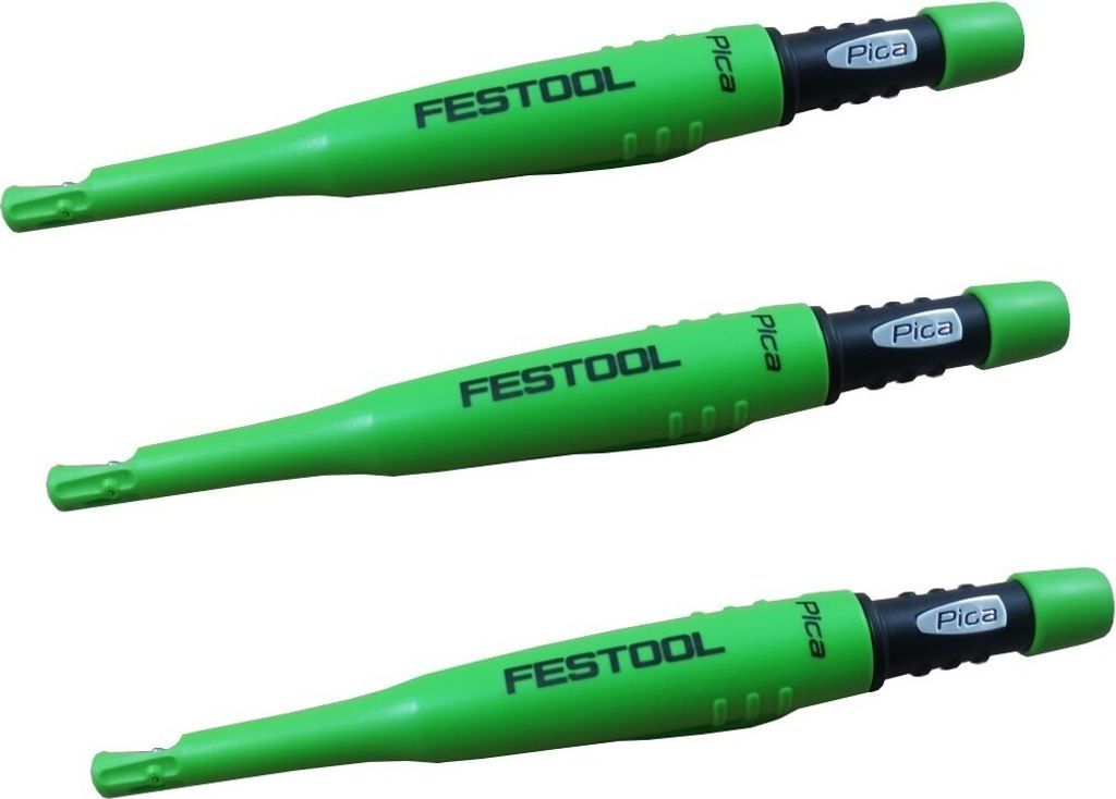 Festool PICA Stift Marker Tieflochmarker Baumarker MAR-S PICA 3 Stück Fanartikel