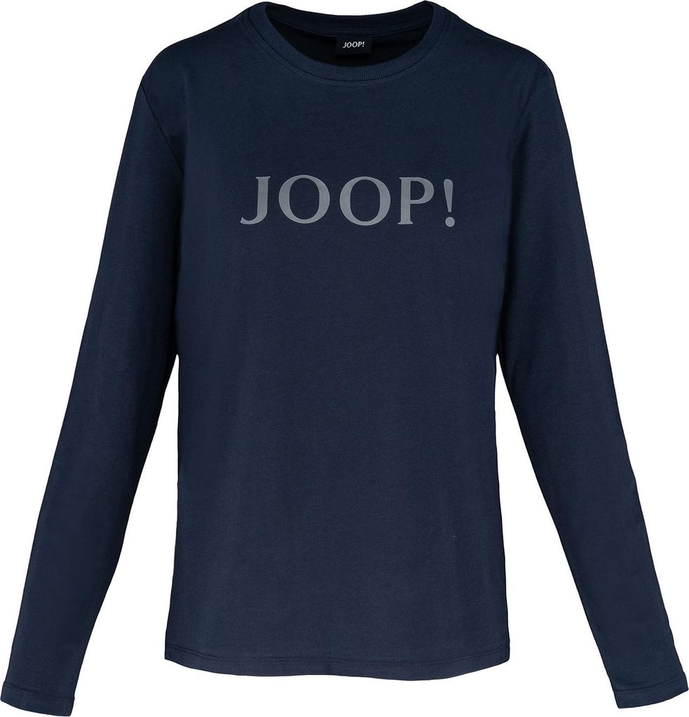 JOOP! Comfort Schlafanzug Oberteil Mit modernem Logo Print, Elastisches Material für hohen Komfort, Vielseitig kombinierbar