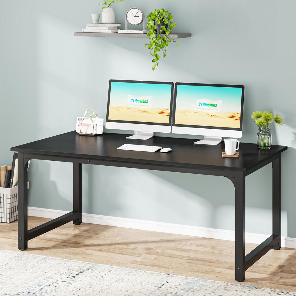 Tribesigns Moderner Computertisch, 160 x 80 cm großer Produktbild 
