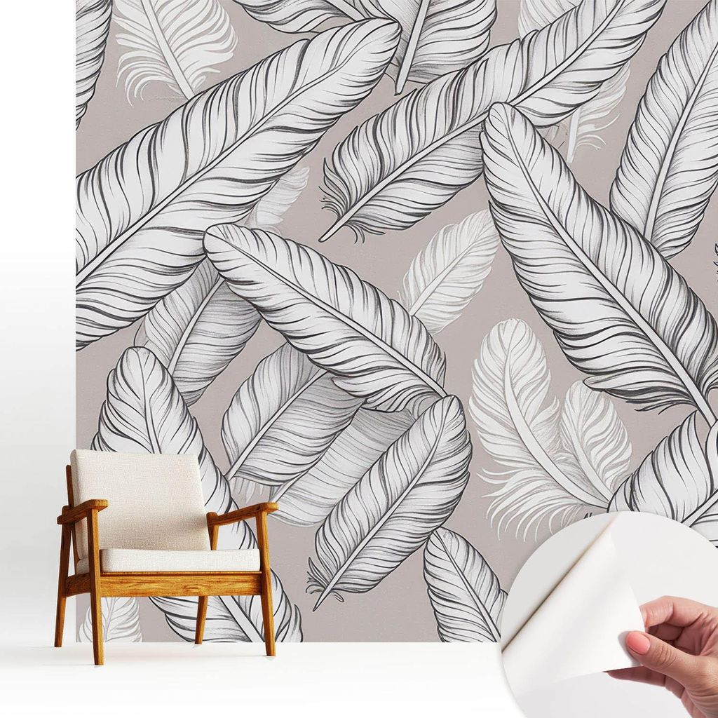 Fototapete selbstklebend - 250x250 cm - Tapete - Wandtapete - Wandbilder - Klebefolie - Dekofolie - Tapete Folie - Wand - Dekoration - Wohnzimmer -...