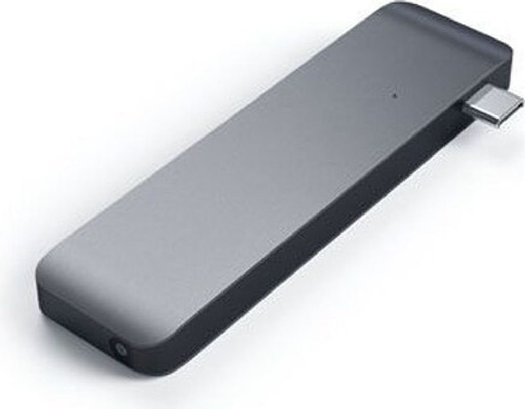 Satechi, USB 3.0 3-in-1 Type-C Hub mit SD- und Micro SD-Kartenlesern, Anthrazitgrau