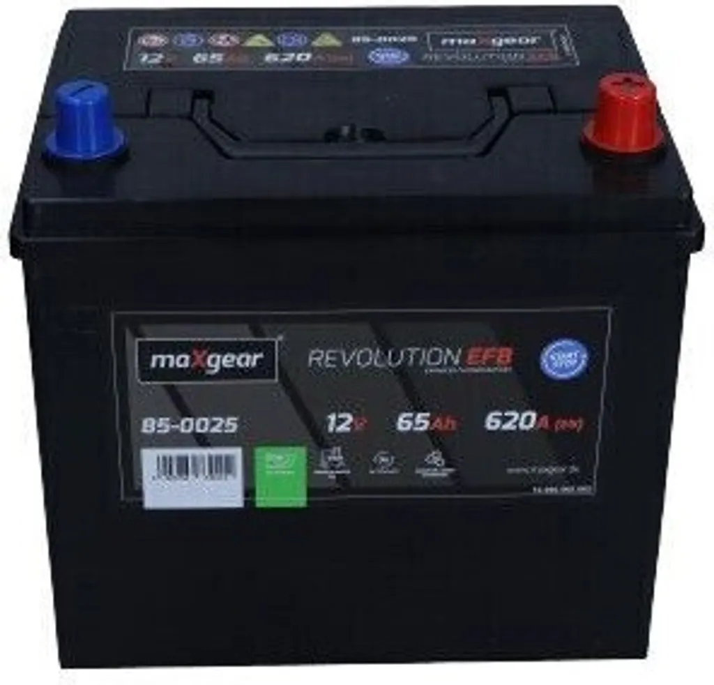 Batterie 12V 65Ah 620A pour éviter les pannes hivernales de Renault