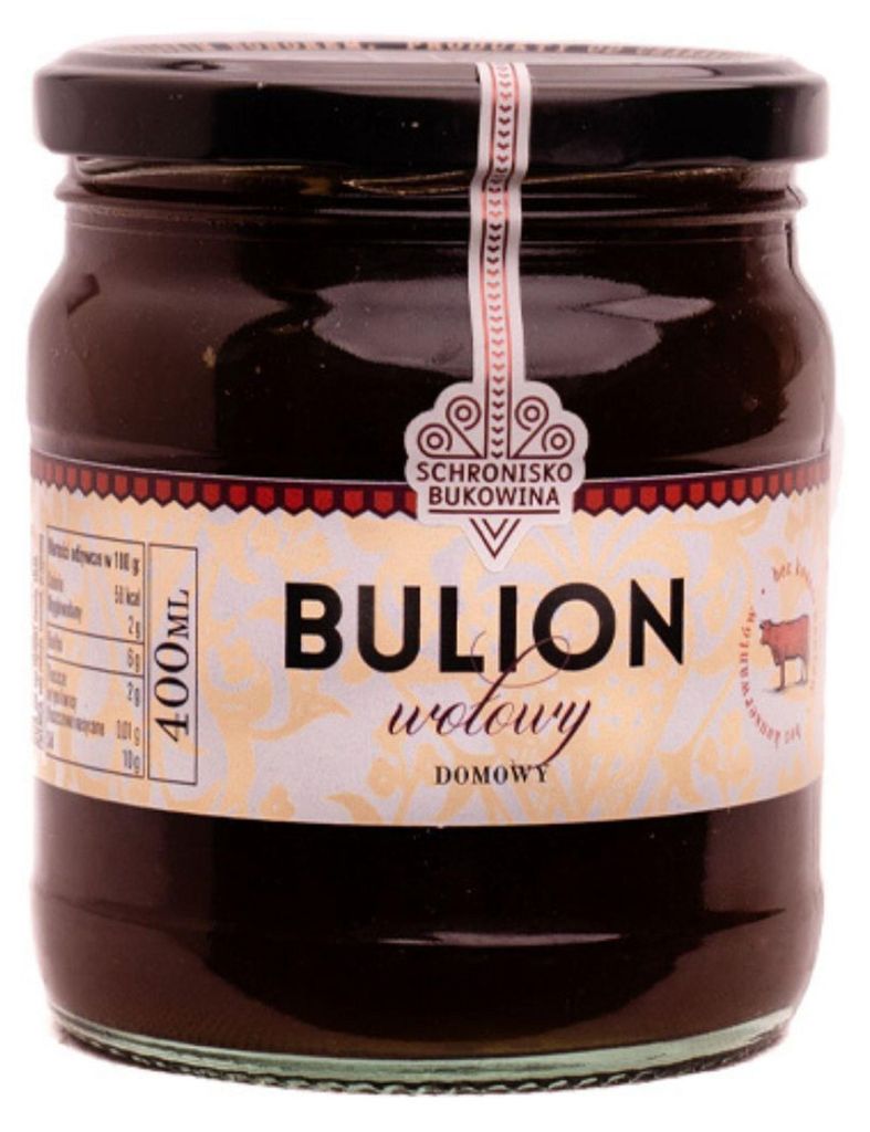 Bouillon de bœuf 400 ml - Refuge de Bukowina Image du produit 