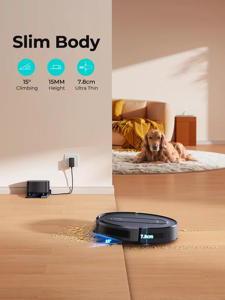 Robot aspirateur laveur polyvalent avec programmation intelligente - 4