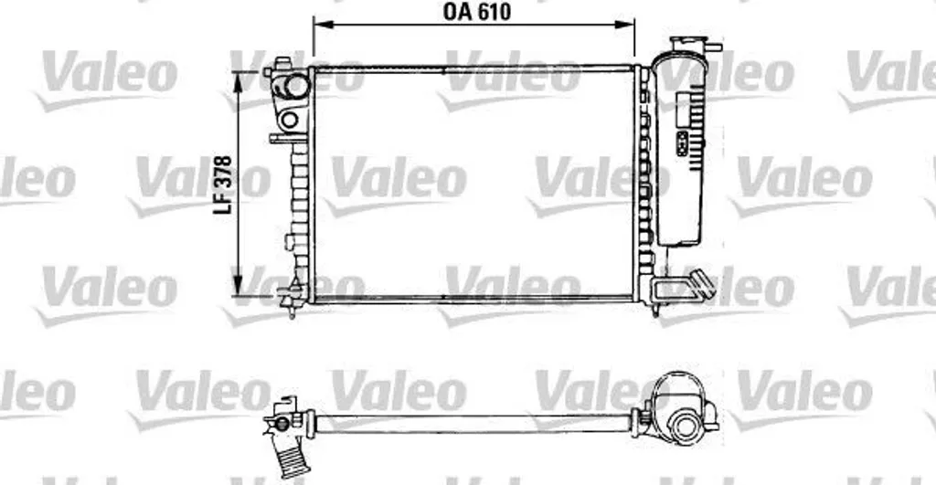Évitez la Surchauffe avec le Radiateur Valeo 730630 pour Saxo et Xsara