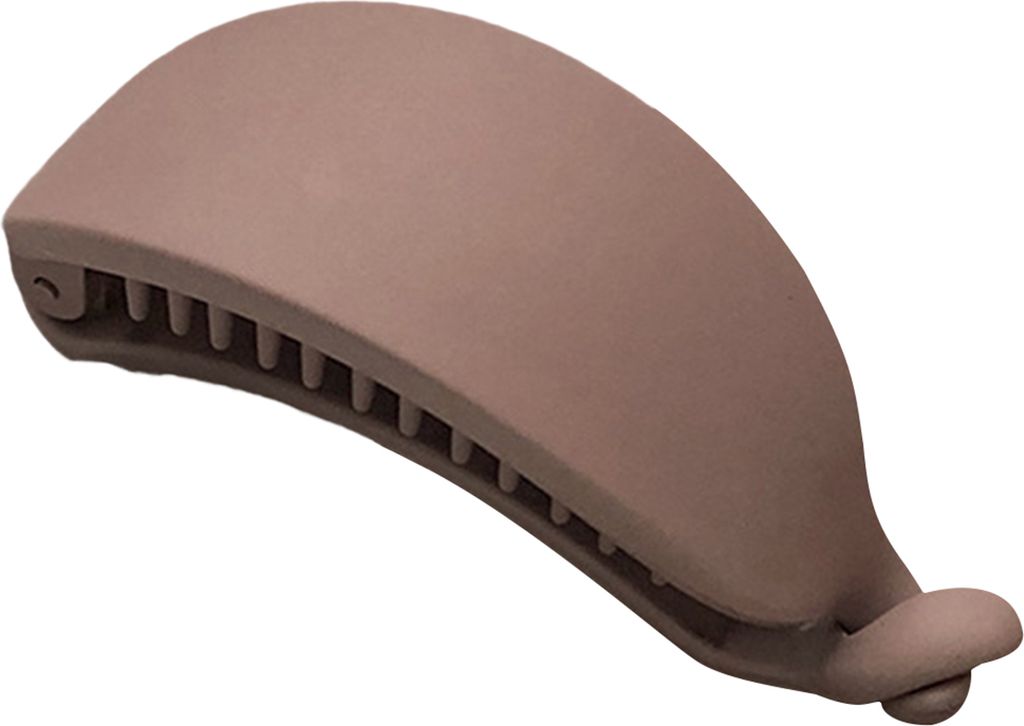 Koreanischer Stil Candy Farbe rutschfeste Haarkralle Süße Bananenform Matte Haarspange Haarschmuck