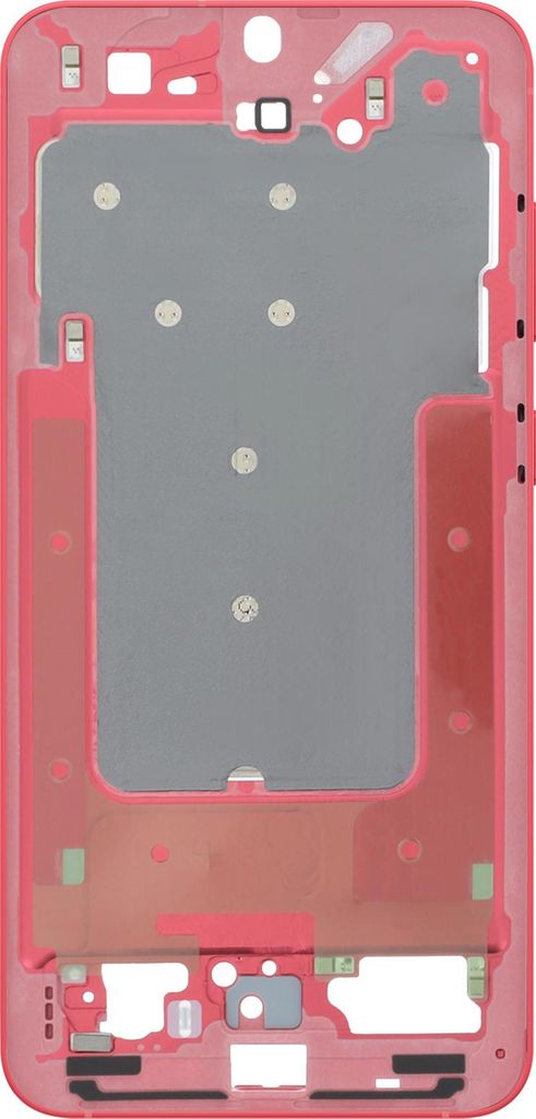 Samsung, Original Mittelgehäuse Galaxy S25 Plus präzise Passform, Rot