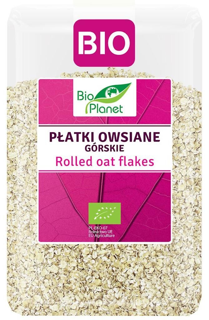 PŁATKI OWSIANE GÓRSKIE BIO 1 kg - BIO PLANET
