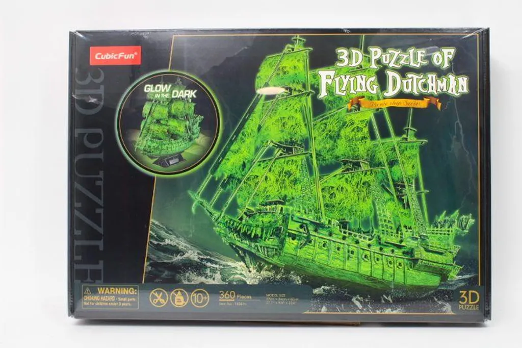 CubicFun T4041H Maquette 3D Le Hollandais Volant Puzzle 3D de 360 Pièces