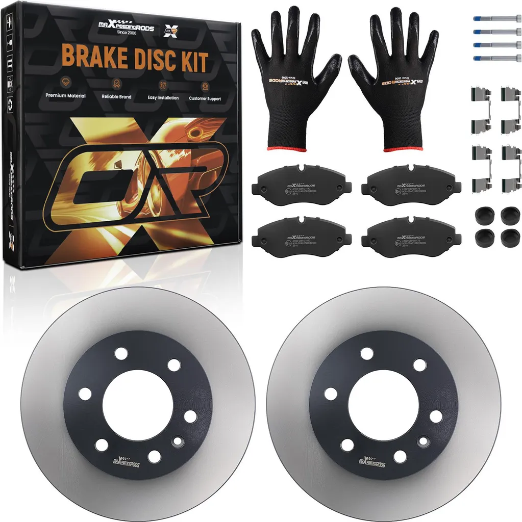 Disques et Plaquettes de Frein Avant Mercedes Sprinter B906 B907 B910 300mm