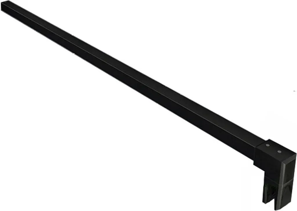 Barra di Sicurezza Doccia Nera 65-120cm - Glaszentrum Hagen Fix