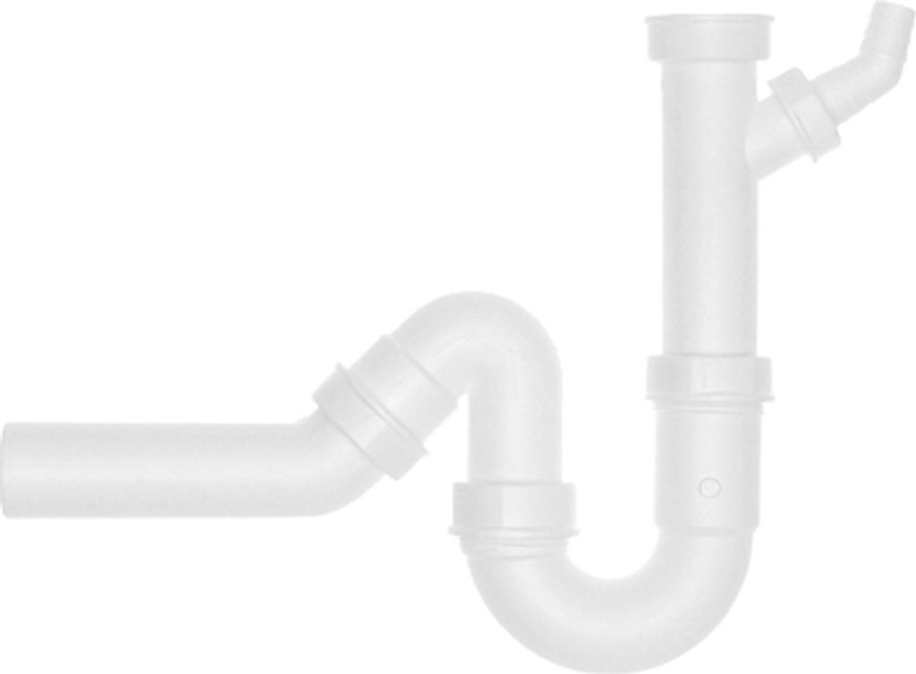 Universal-Röhren-Geruchsverschluss 1 1/2 " mit einem Produktbild 