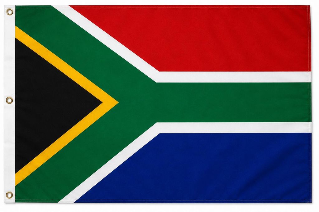 Flagge Südafrika 90 x 150 cm - Fahne- reißfest - rissfest - Produktbild 