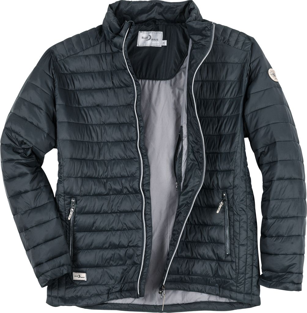 Blue Wave Steppjacke marine große Größen Ivan