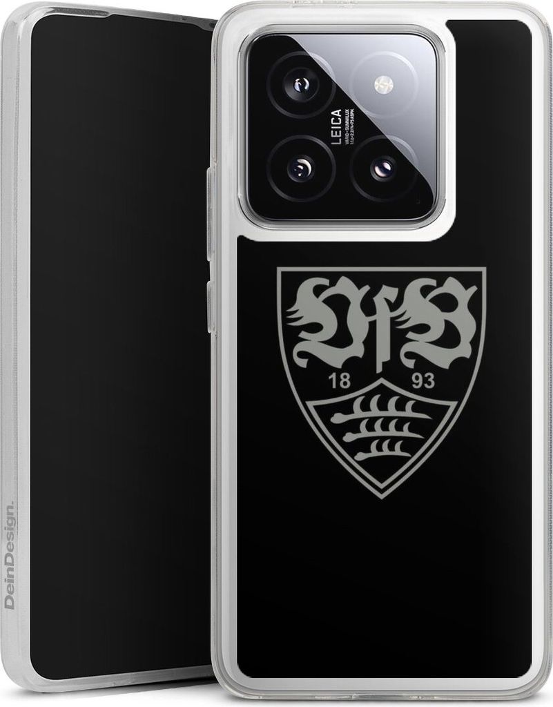 DeinDesign Handyhülle für Xiaomi 14T Silikon Hülle Case Smartphone Schutzhülle Logo Offizielles Lizenzprodukt VfB Stuttgart