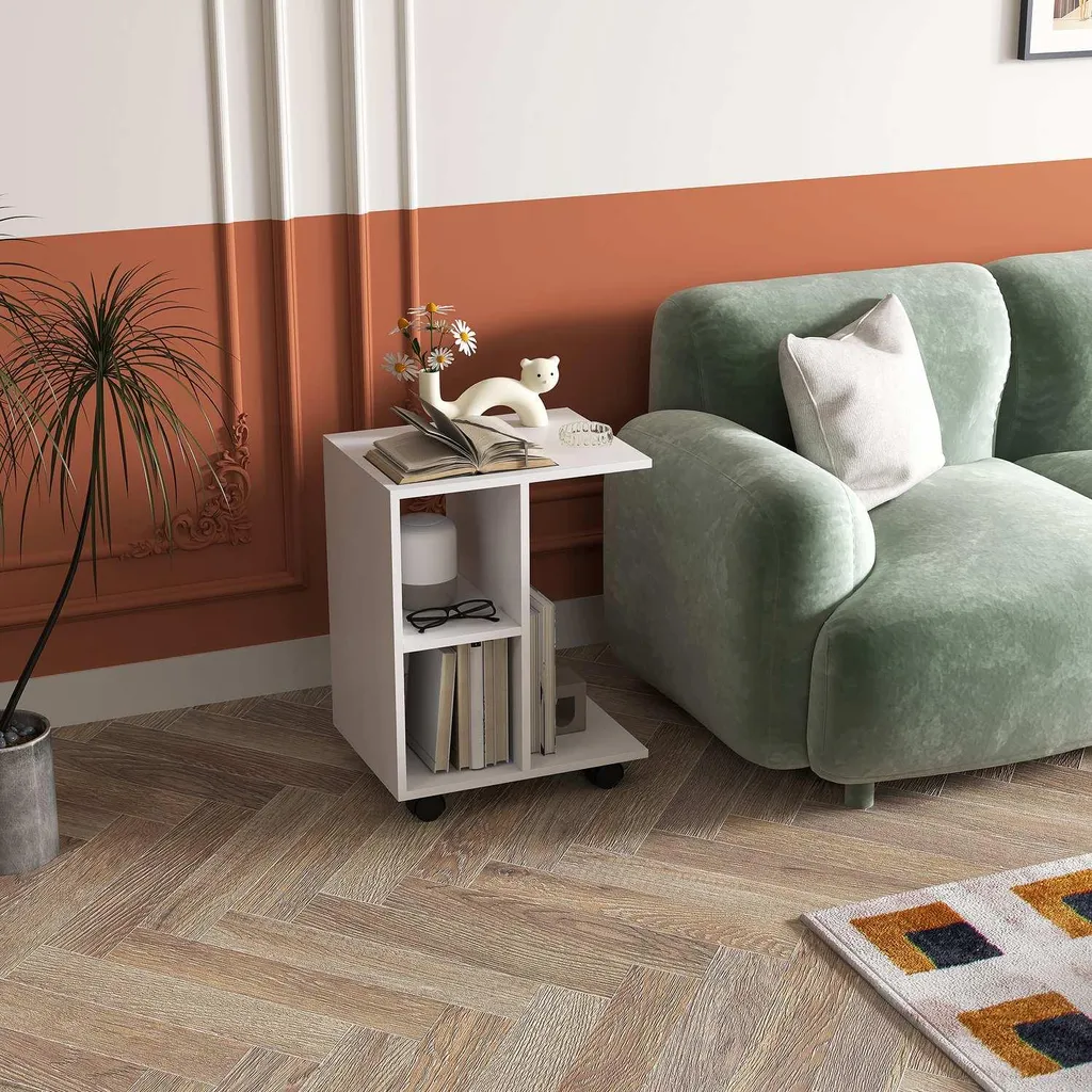 Table de salon portable pour ordinateur et repas en petits espaces - 8