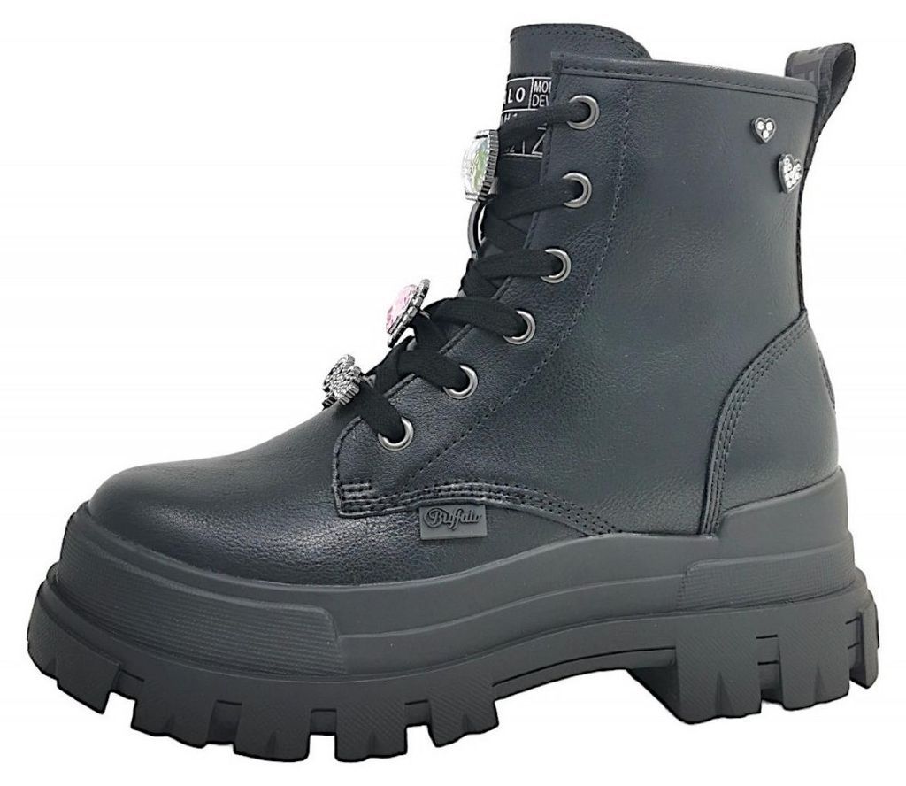 Buffalo Aspha RLD ICE Stiefel Schwarz in Gr. 36