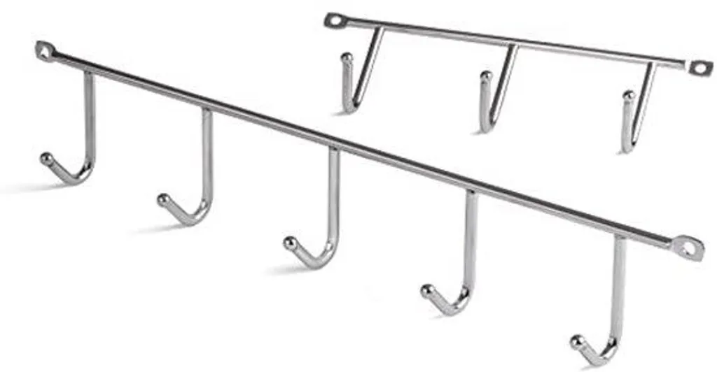 Crochets muraux pour suspendre ustensiles et outils de garage - Pack 2
