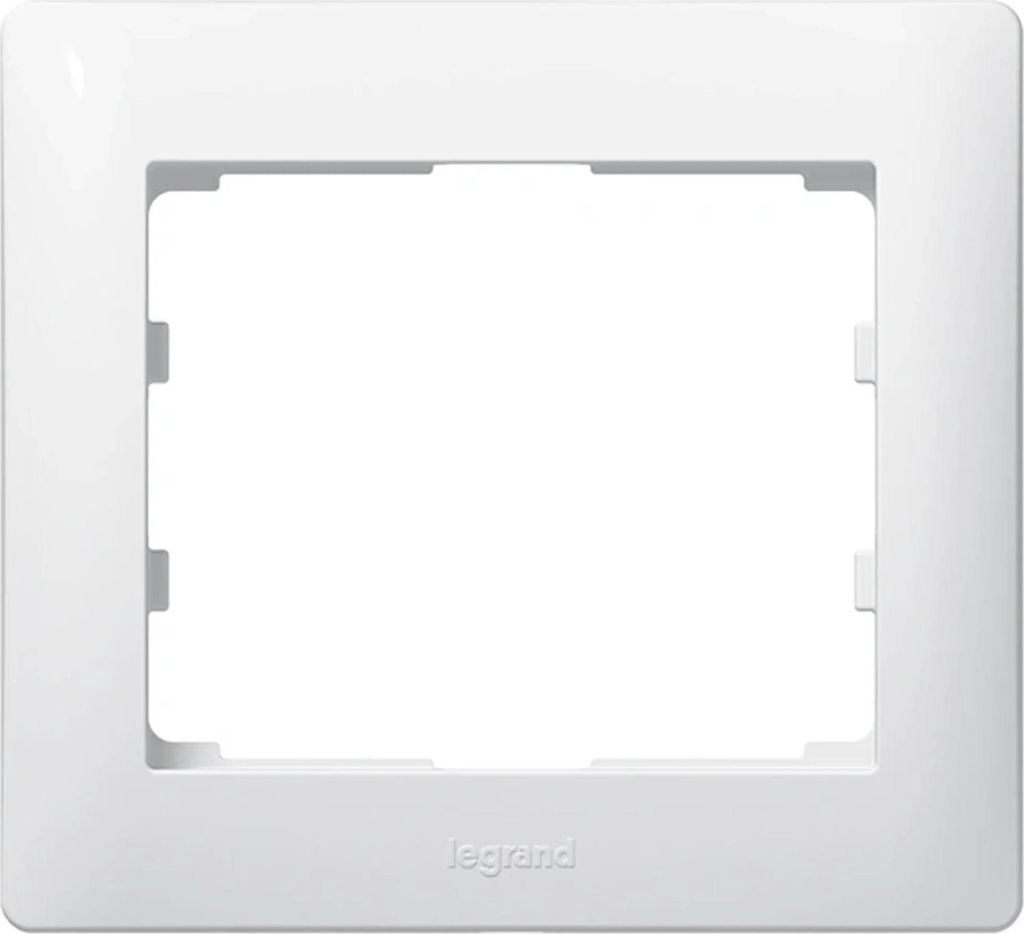 Legrand 771001 Rahmen 1-fach Galea ultraweiß Produktbild 