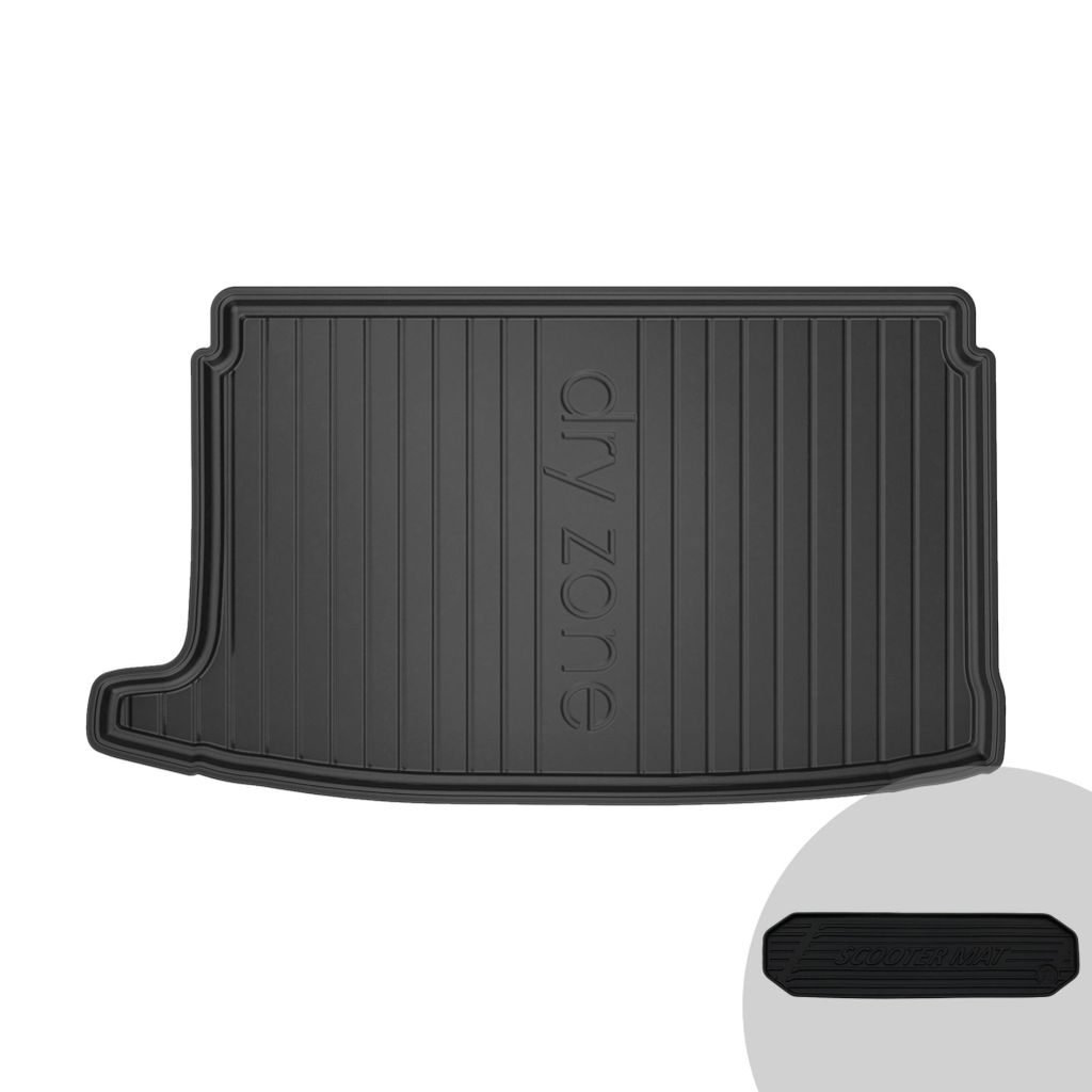 FROGUM Gummi Kofferraummatte Kofferraumwanne für Volkswagen Polo V 2009-2017