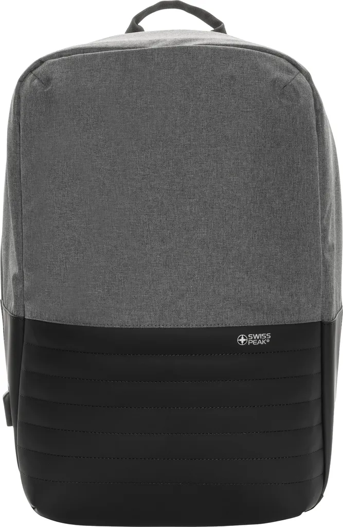 Sac à dos ordinateur Swiss Peak Aware RFID 11L Gris XD846 - Taille Unique