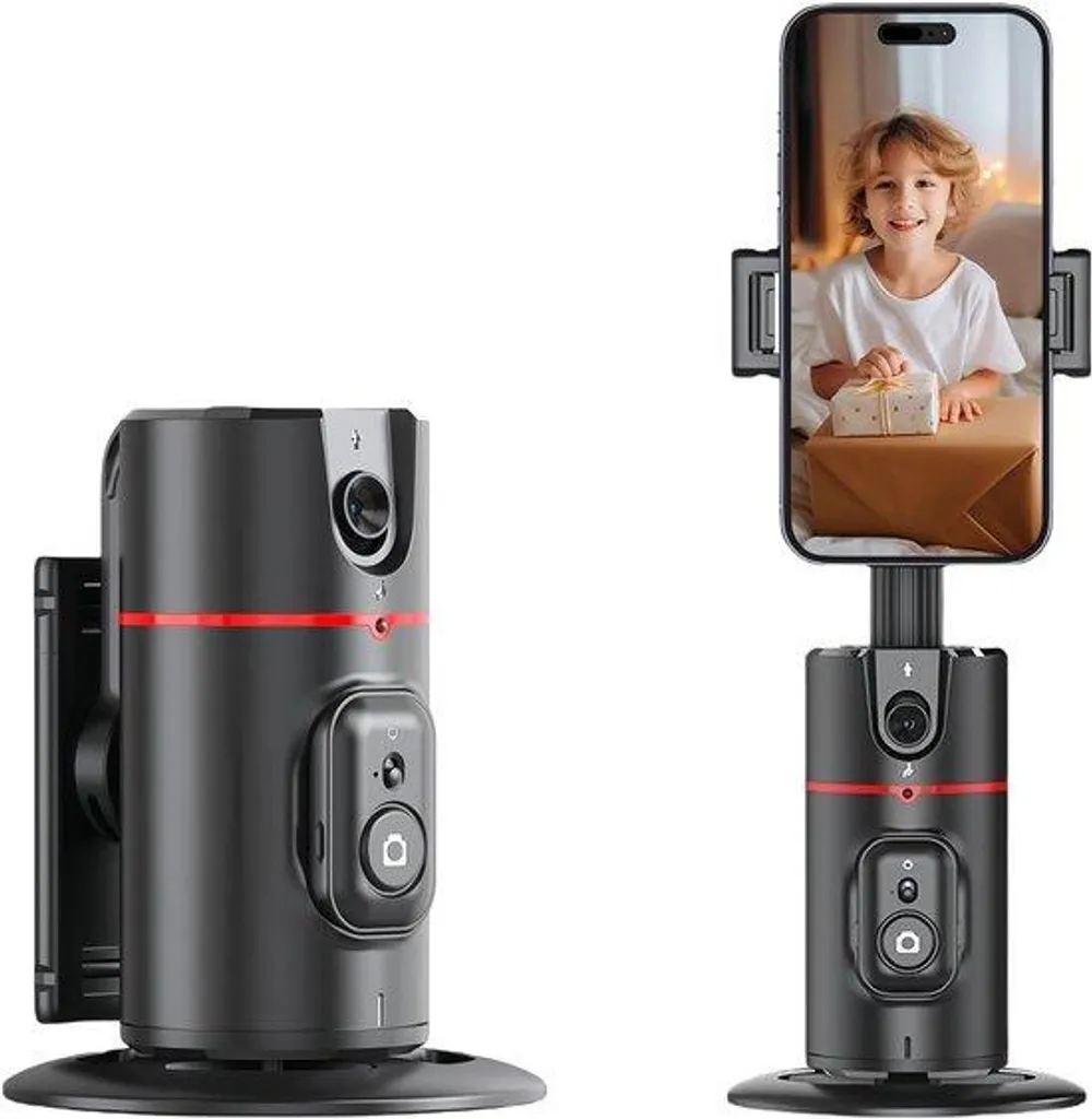 Support de téléphone rotatif 360° pour diffusion en direct et vlog