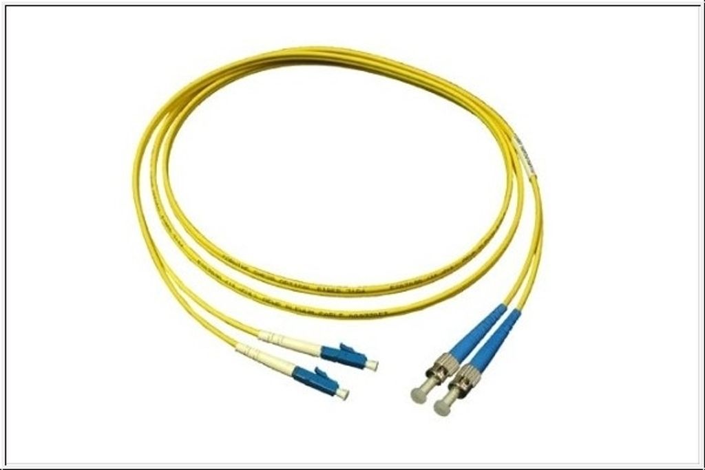 Patchkabel LWL Duplex OS2 (Singlemode, 9/125) LC/ST, 2m, Produktbild 