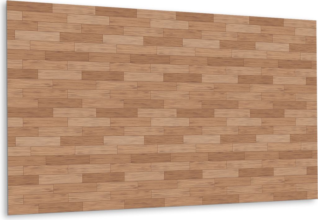 Fliesen Vinyl Selbstklebend Spritzschutz Aufkleber für die Küche, Holzboden - 100 cm x 50 cm