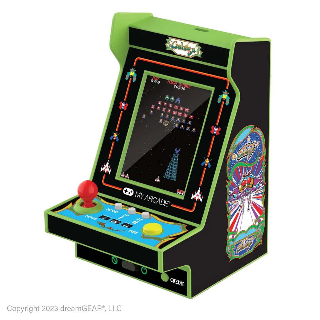 Console de Jeux Rétro Galaga Nano Player Pro Mon Arcade avec Écran LCD
