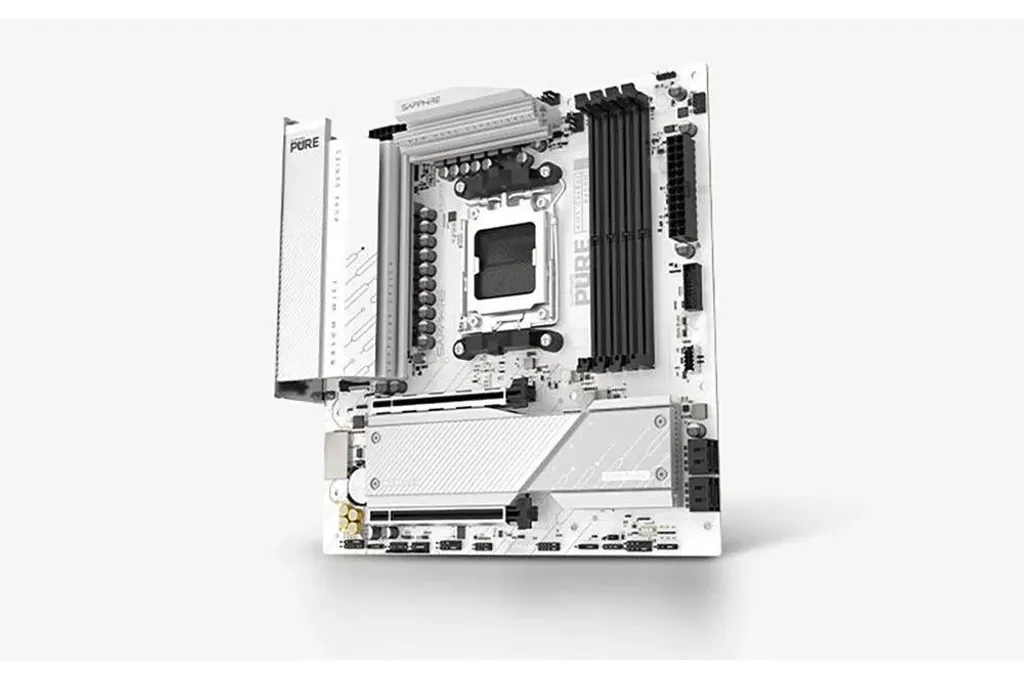 Sapphire MB PURE B850M WIFI Idéal pour PC Multitâche AM5 et Mémoire DDR5