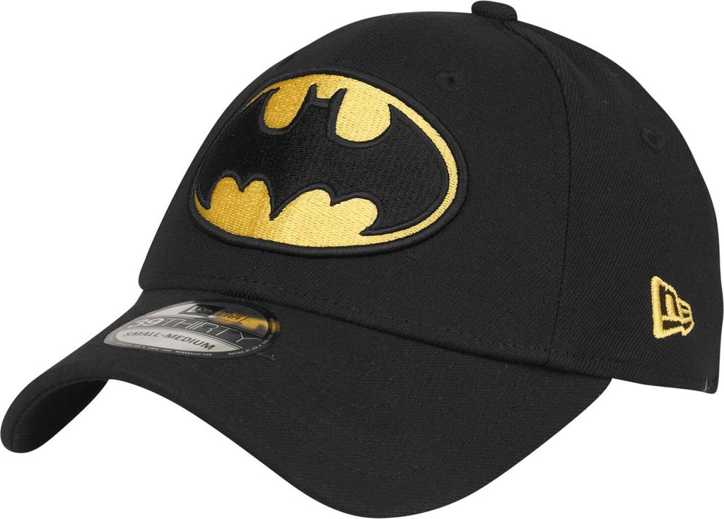 New Era 39Thirty Stretch Cap - BATMAN schwarz - L/XL
