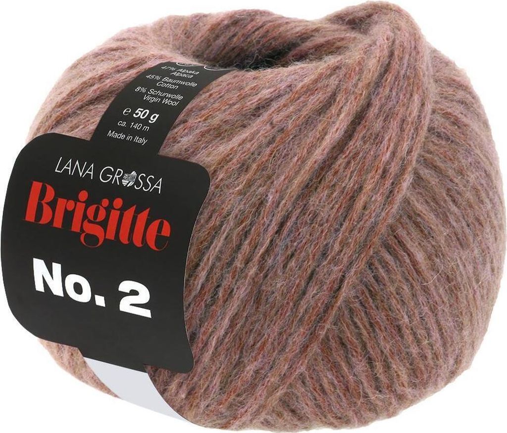 Lana Grossa Brigitte No. 2, Farbe:042 - Terracotta