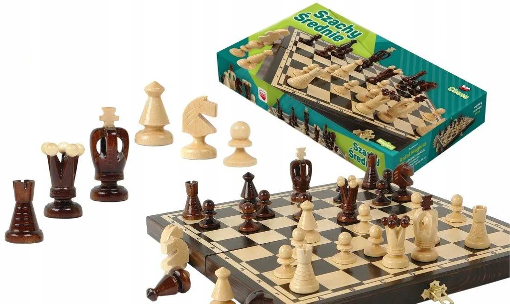 Jeu d'Échecs Composition moyenne MAGIERA - Modèle Classique Artisanal - 4