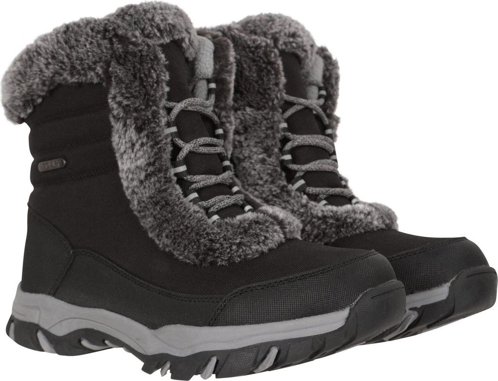 Mountain Warehouse - Damen Schneestiefel "Ohio", Thermisches Material MW2266 (37 EU) (Schwarz)